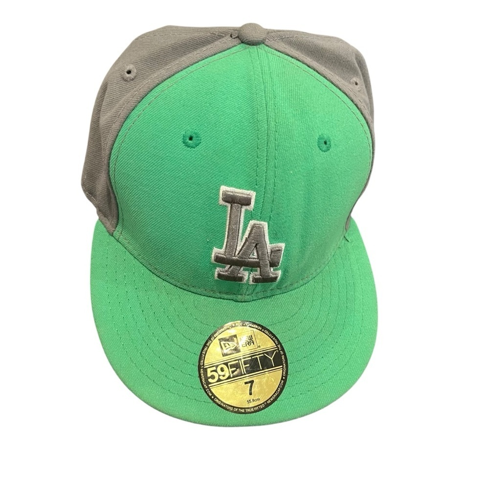 New Los Angeles LA dodgers baseball cap hat new era green gray